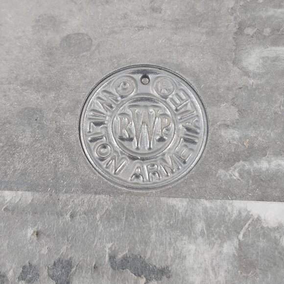 Wilton Armetale Pewter Tray Bless This House Rectangle Bread Plate USA Vintage - Picture 9 of 9